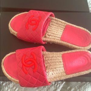 Authentic Chanel sandals